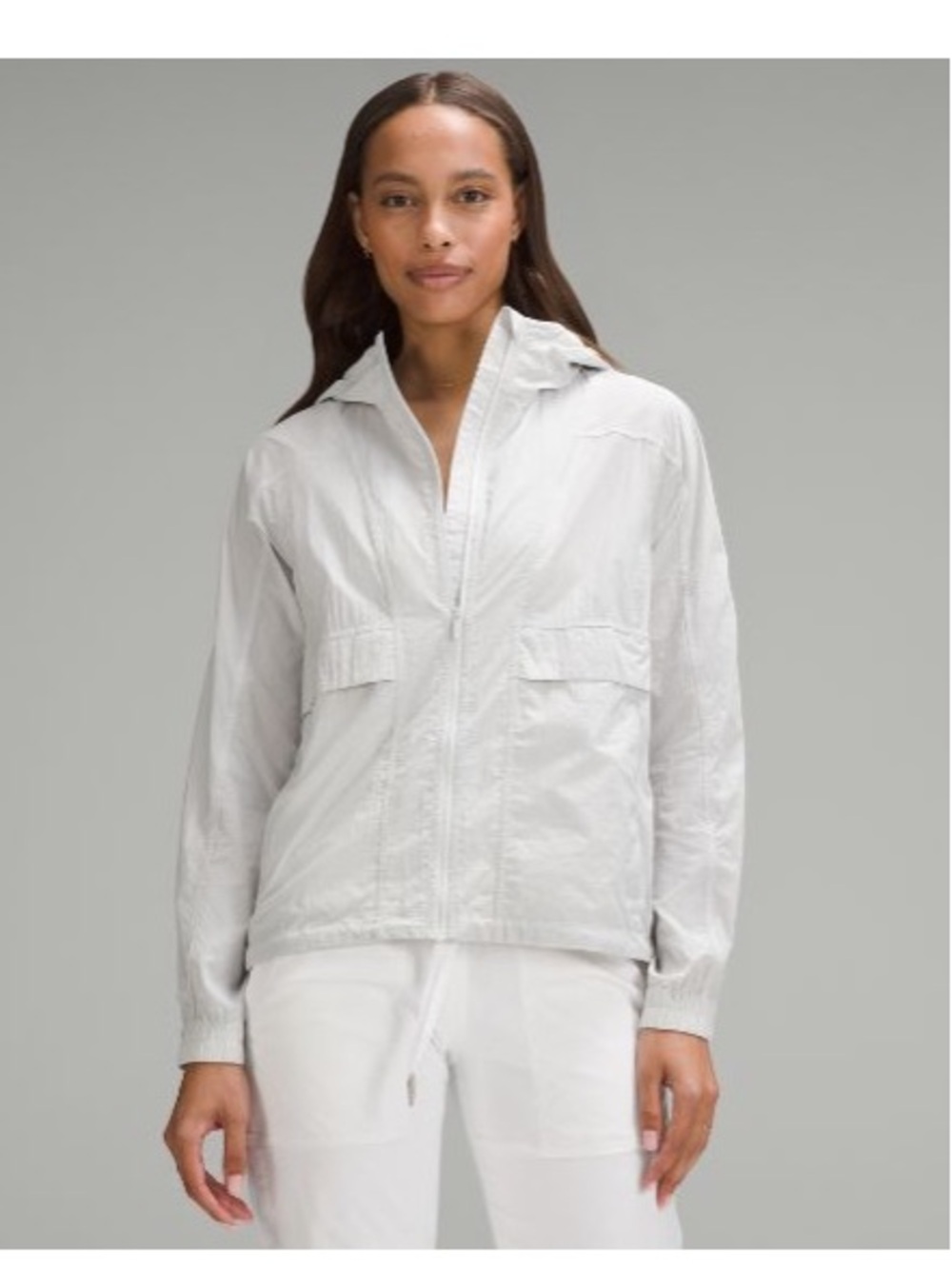 NWOT Lululemon Hood Lite Jacket Light Vapor